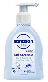 Sanosan Baby Bath & Shampoo (dispenser) 200ml