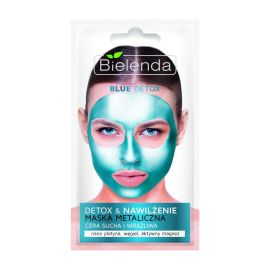 Bielenda BLUE DETOX Detoxifying Face Mask for Dry and Sensitive Skin, 8 gms