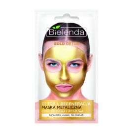 Bielenda GOLD DETOX Detoxifying Face Mask for Matured and Sensitive Skin, 8 gms