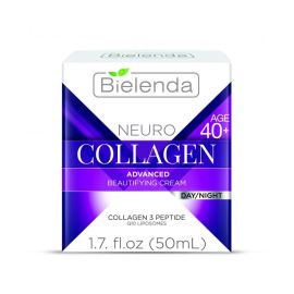 Bielenda NEURO COLLAGEN Moisturizing Face Cream - Concentrate 40+ Day Night, 50 ml